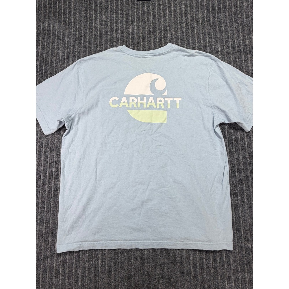 Carhartt Pocket T-Shirt Mens XL Loose Fit Graphic Back Streetwear Gorpcore - Picture 5 of 6